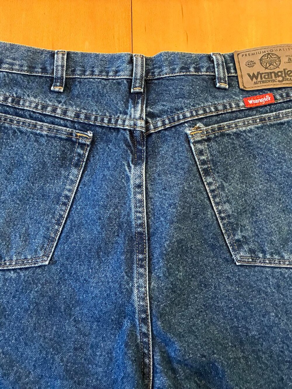 Wrangler Comfort Mens Jeans, Blue 36x34 NEW!